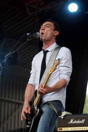 Quan Yeomans (lead singer and guitarist of Regurgitator)
